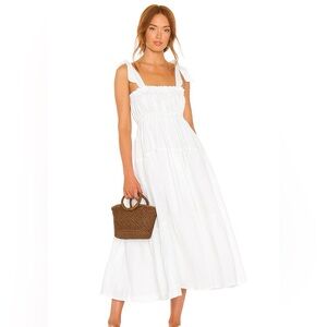 Faithfull The Brand Bellamy Midi Dress - Size M